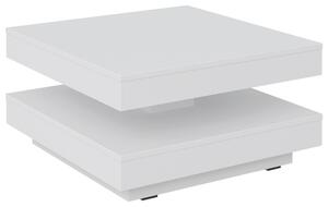 KONFERENČNÝ STOLÍK, biela, kompozitné drevo, 70/70/34 cm Xora - Stolíky do obývačky, Online Only