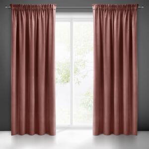 ZATEMŇOVACÍ ZÁVES NA PÁSKE PIERRE CARDIN SIBEL 140X270 CM STARORUŽOVÁ