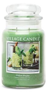 VILLAGE CANDLE Melon Mojito Doba horenia: 170 hodín Vonná sviečka