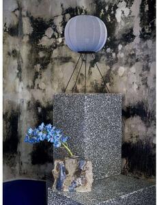 Made By Hand - Knit-Wit 60 Round Stojaca Lampa Medium Blue Stone - Lampemesteren