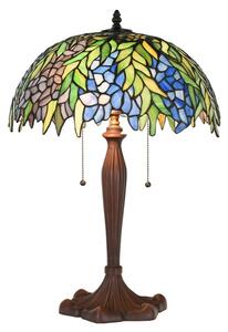 Tiffany stolová lampa WISTERIA 41*60