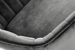 Barová stolička H-103 - sivá / čierna