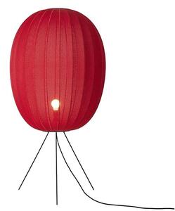 Made By Hand - Knit-Wit 65 High Oval Stojaca Lampa Medium Maple Red - Lampemesteren