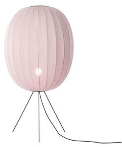 Made By Hand - Knit-Wit 65 High Oval Stojaca Lampa Medium Light Pink - Lampemesteren