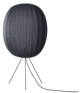 Made By Hand - Knit-Wit 65 High Oval Stojaca Lampa Medium Black - Lampemesteren