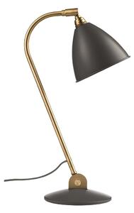 GUBI - Bestlite BL2 Stolová Lampa ø16 Brass/Grey - Lampemesteren
