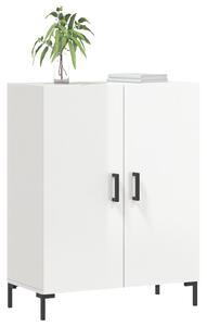 Komoda lesklá biela 69,5x34x90 cm spracované drevo