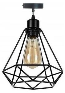 Toolight - Stropná lampa Reno D - čierna - 180986D