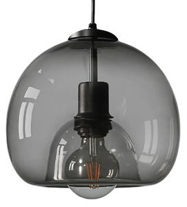 Toolight - Závesná stropná lampa Amber - čierna - APP1027-1CP