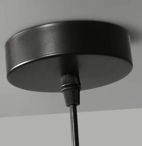 Toolight - Závesná stropná lampa Amber - čierna - APP1026-1CP