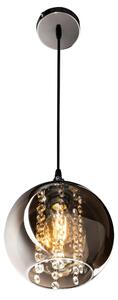 Toolight - Závesná stropná lampa Amber - čierna - APP600-1CP