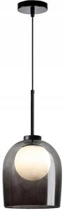 Toolight - Závesná stropná lampa Amber - čierna - APP1026-1CP