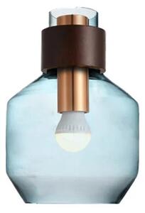 Toolight - Závesná stropná lampa Amber - modrá - APP433-1CP
