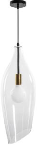Toolight - Závesná stropná lampa Amber - čierna - APP892-1CP