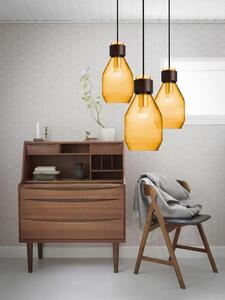 Toolight - Závesná stropná lampa Amber - oranžová - APP434-1CP