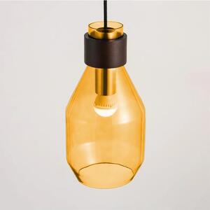 Toolight - Závesná stropná lampa Amber - oranžová - APP434-1CP