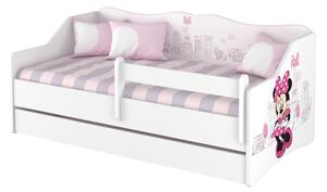DO Detská posteľ s úložným priestorom Lulu Minnie Paris 160x80