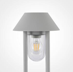 Lucande - Olinum Záhradná Lampa H45 Silver Grey - Lampemesteren