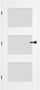 Interiérové dvere biele - Levanduľa 1 Snehobiela 3D GREKO