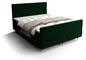 Čalúnená posteľ FLORE 2 + topper, 180x200, itaka 10