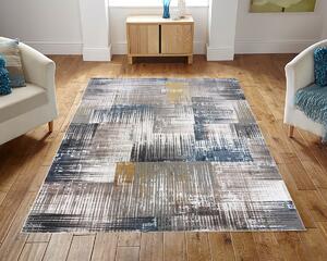 Berfin Dywany Kusový koberec Reyhan 8203 Navy grey - 80x150 cm