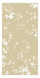 Papierové servítky Happy Easter Flowers Honey - 16 ks