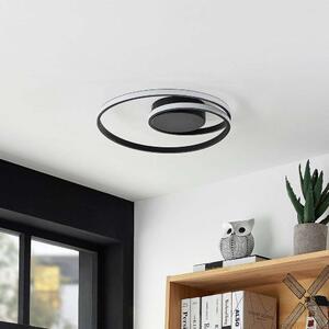 Lindby - Youna LED Stropné Lampa Black Lindby - Lampemesteren