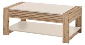 KONFERENČNÝ STOLÍK, farba duba, kašmírová, kompozitné drevo, 108/42/60 cm MID.YOU - Stolíky do obývačky, Online Only