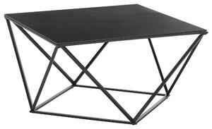 KONFERENČNÝ STOLÍK, čierna, kov, sklo, 80/80/45 cm Boxxx - Stolíky do obývačky, Online Only