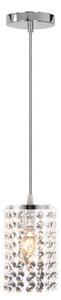 Toolight - Závesná stropná lampa Crystal - chróm - APP730-1CP