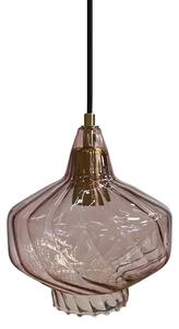 Toolight - Závesná stropná lampa Dent - ružová - APP1123-1CP