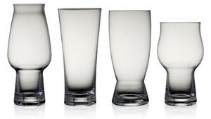 Súprava 4 pohárov na pivo Lyngby Glas