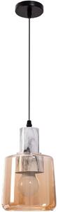 Toolight - Závesná stropná lampa Marble - čierna - APP1011-1CP