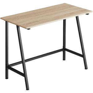 Tectake 404422 stôl newton 100x50x77cm - industrial svetlé drevo, dub sonoma