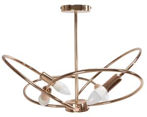 Toolight - Závesná stropná lampa Paradise - ružovo zlatá - 4APP1092-4C