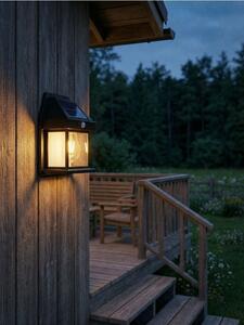 Sinsay - Nástenná solárna LED lampa - čierna