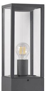 Lindby - Peldar Záhradná Lampa H80 Dark Grey/Clear Lindby - Lampemesteren