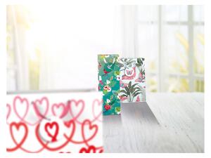 Crelando Súprava darčekových tašiek, 10-dielna (kvety a srdcia) (100350000)