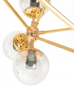 Toolight - Závesná stropná lampa Sphera - zlatá - APP266-10C