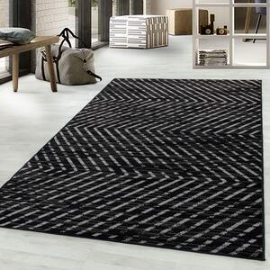 Ayyildiz koberce Kusový koberec Base 2810 black - 120x170 cm