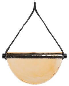 Toolight - Závesná stropná lampa Stila - čierna/oranžová - APP1077-CP