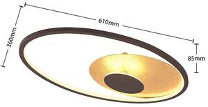 Lindby - Feival LED Stropné Lampa L61 Rust/Gold Lindby - Lampemesteren