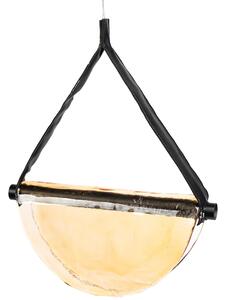 Toolight - Závesná stropná lampa Stila - čierna/oranžová - APP1077-CP