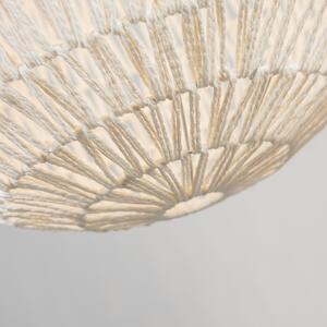 Retro závesná lampa biela 60 cm - Lina Ball 60