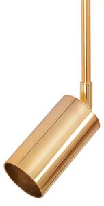 Toolight - Závesná stropná lampa Tube - zlatá - APP610-1C