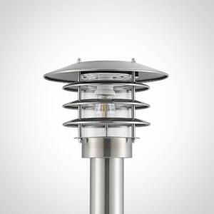 Lindby - Dimara LED Solárne Články Záhradná Lampa Stainless Steel Lindby - Lampemesteren