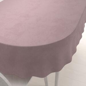 Biante Zamatový oválny obrus Velvet Prémium SVP-002 Staroružový 120x180 cm