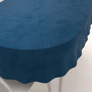 Biante Zamatový oválny obrus Velvet Prémium SVP-001 Petrolejovo modrý 120x160 cm