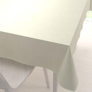 Biante Veľký zamatový obdĺžnikový obrus Velvet Premium SVP-003 Smotanový 160x200 cm