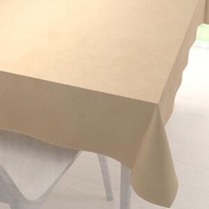 Biante Zamatový obdĺžnikový obrus Velvet Premium SVP-006 Pieskovo béžový 50x100 cm